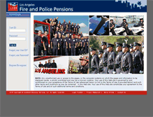Tablet Screenshot of lafp.buckwebsolutions.com
